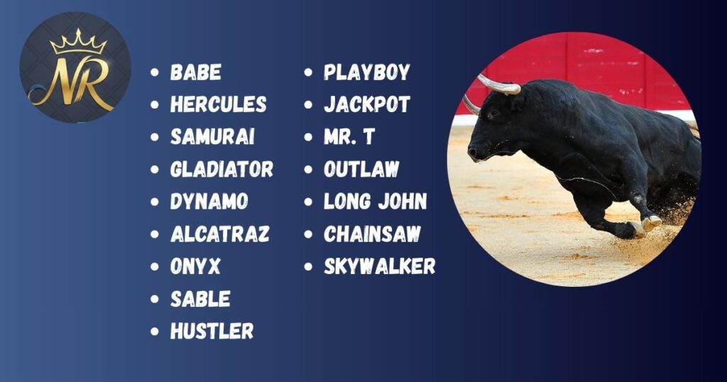 Famous Bull Names