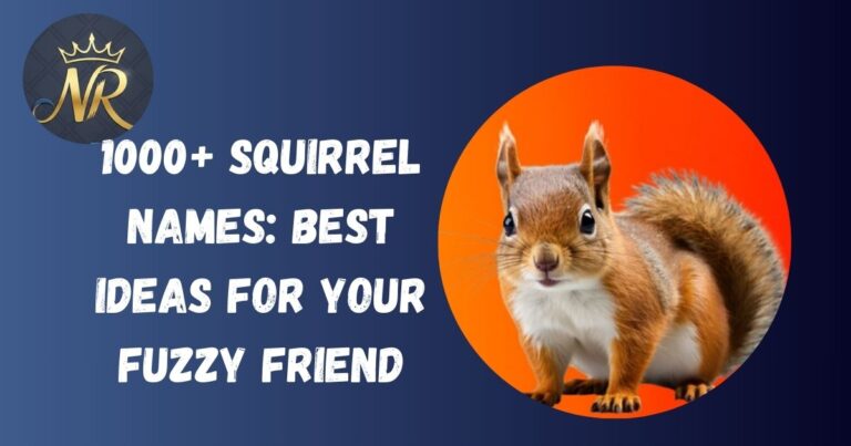squirrel names