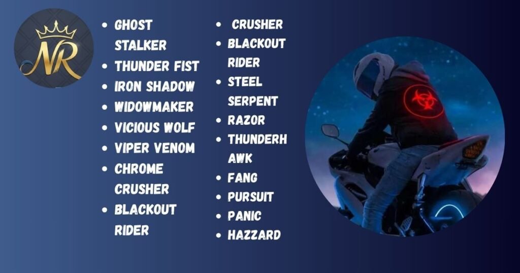 Badass Biker Names