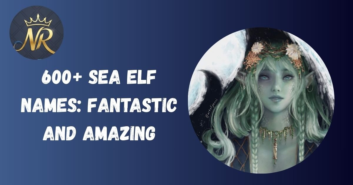 Sea Elf Names