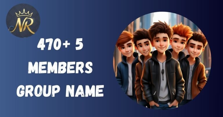 5 Members Group Name