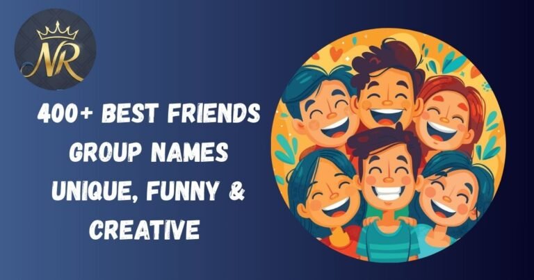 Best Friends Group Names