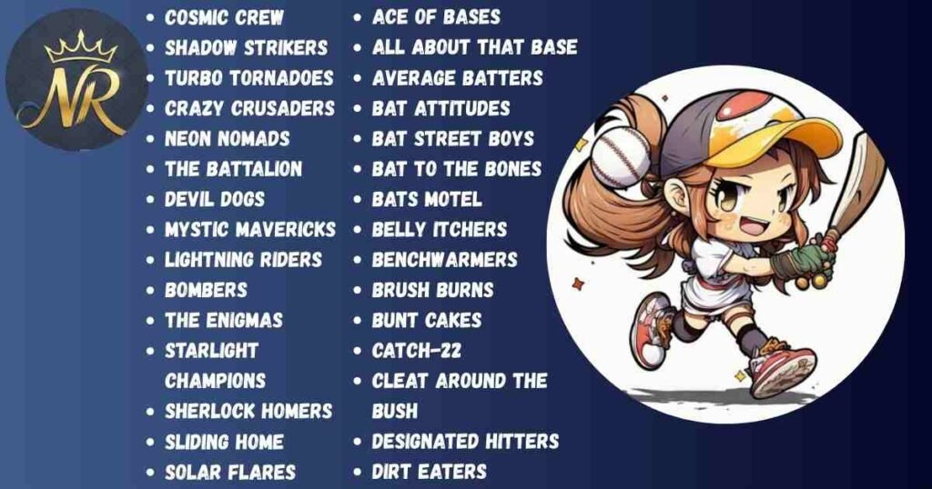 Best Softball Team Names