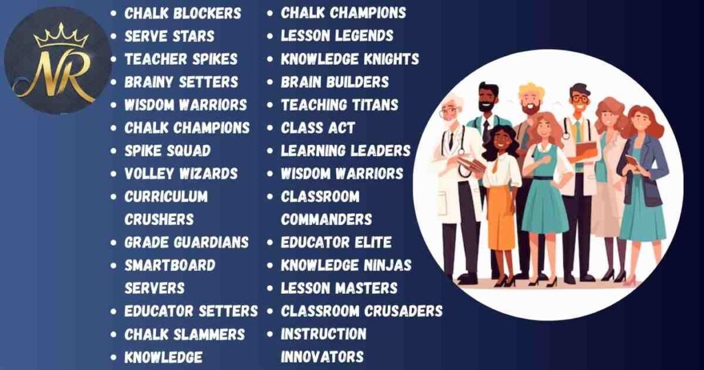 Best Teacher Group Name