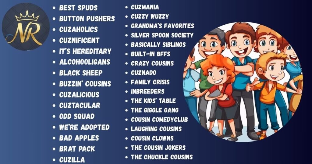 Cousin Group Name Ideas