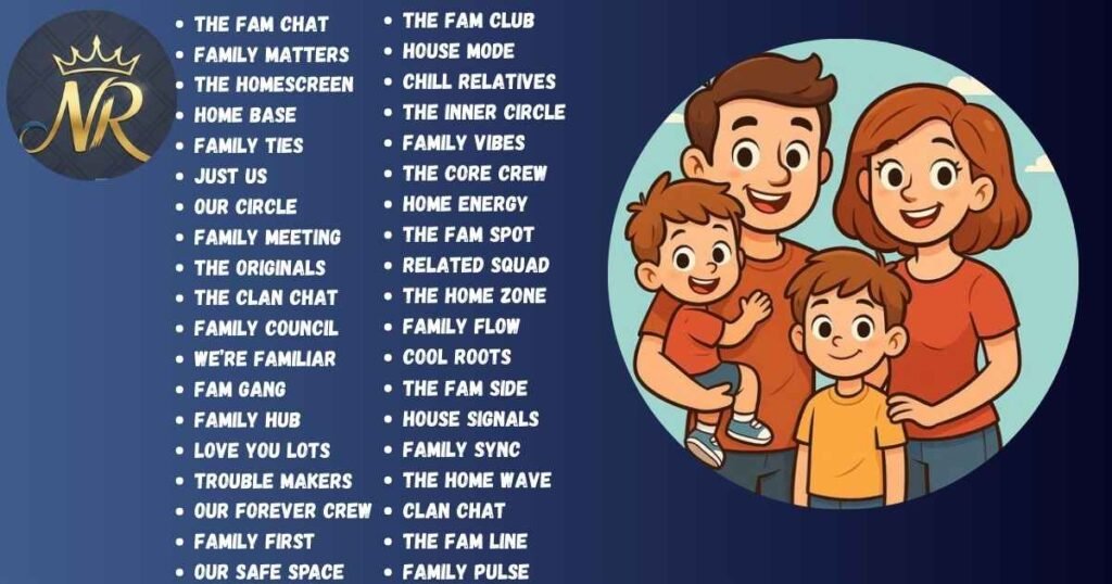 Family Group Chat Names