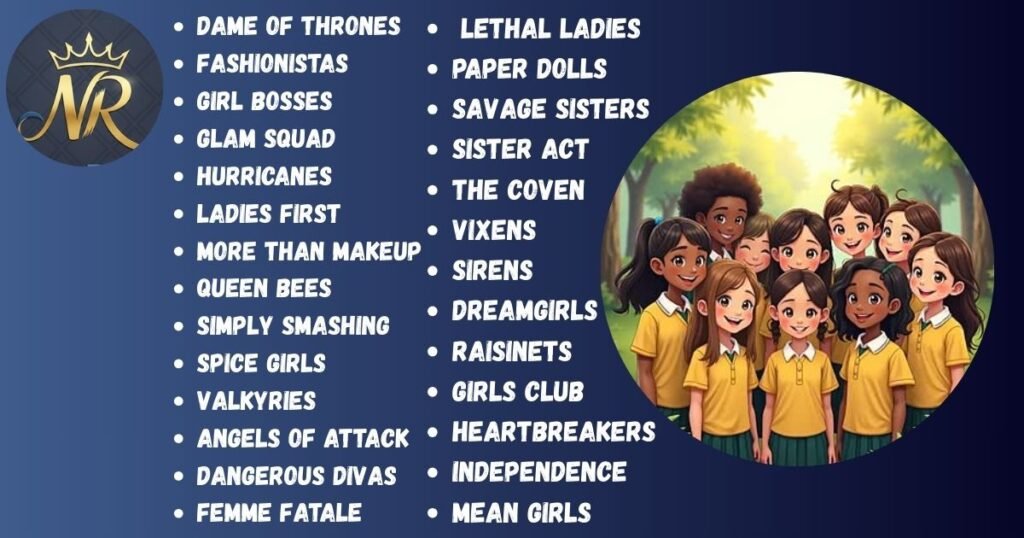 Group Names For Girls