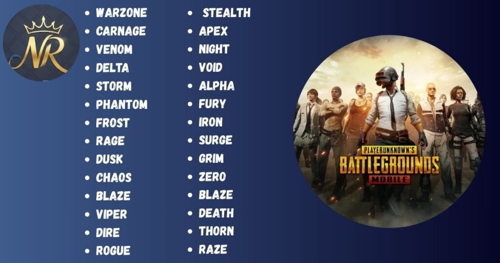 PUBG Clan Names