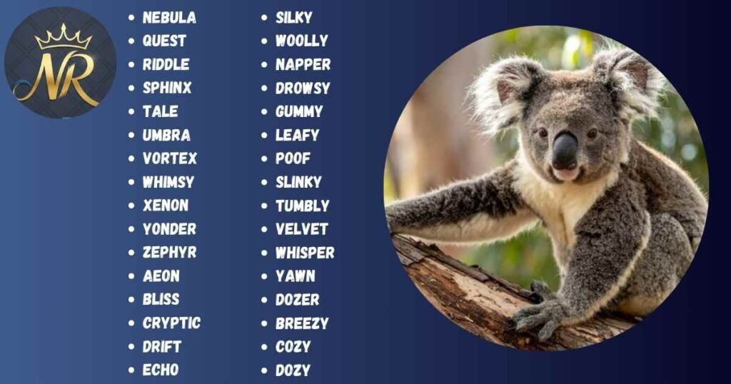 Best Koala Names