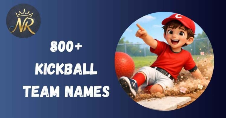 Kickball Team Names