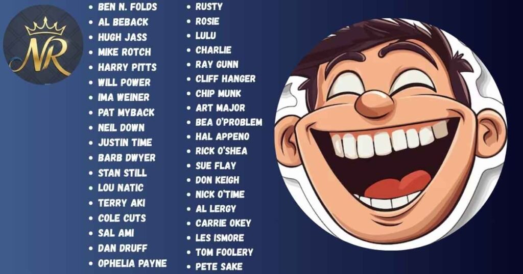 Best Funny Names Like Ben Dover