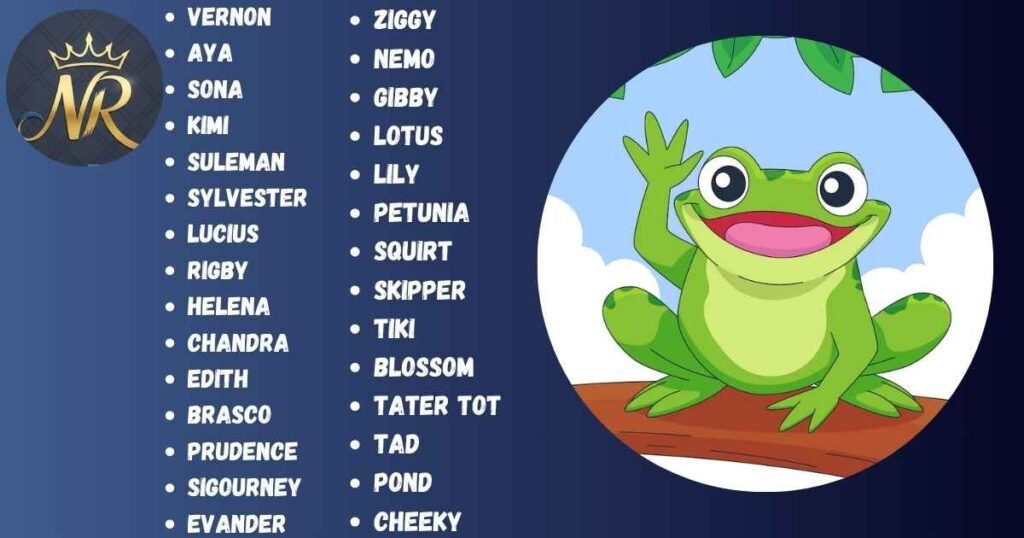 Cute Frog Names
